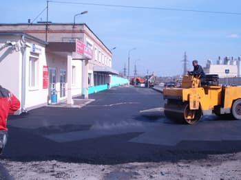Восстановление дорожного покрытия
